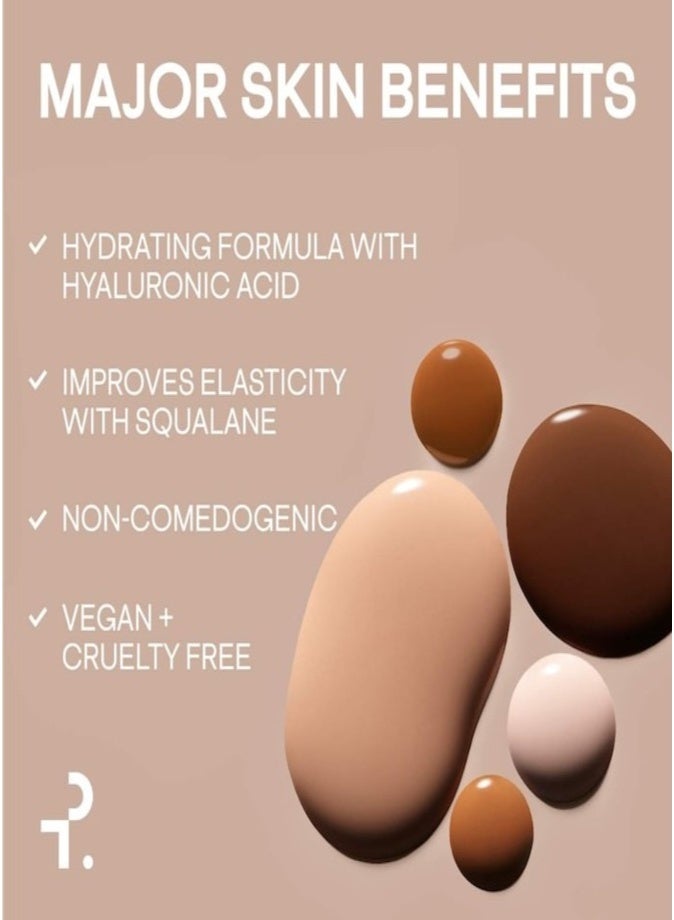 باتريك تا كريم أساس باتريك تا ميجور سكين هيدرا-لوكس لومينوس 30 مل - 17 لون خوخي ذهبي، إشراقة طبيعية، مكياج مثالي للبشرة - Image 4